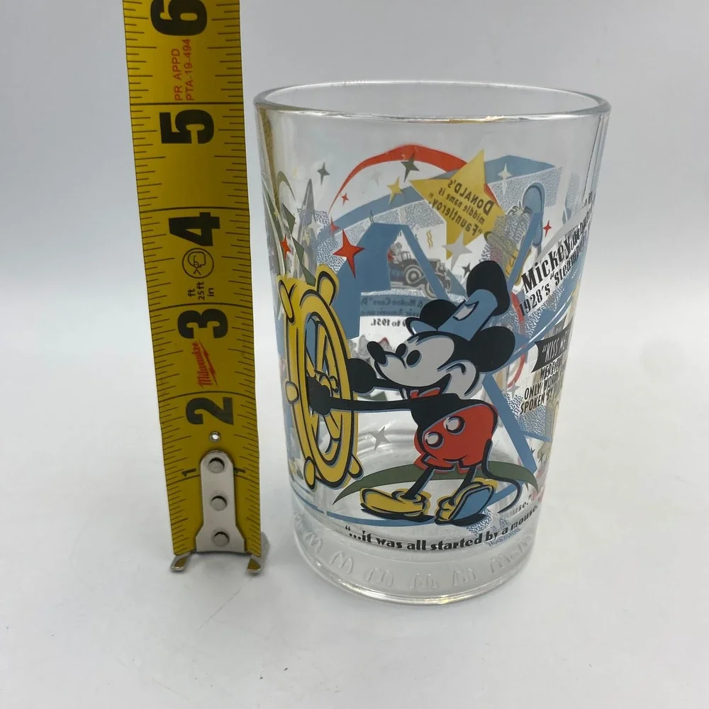 McDonalds commemorative glass